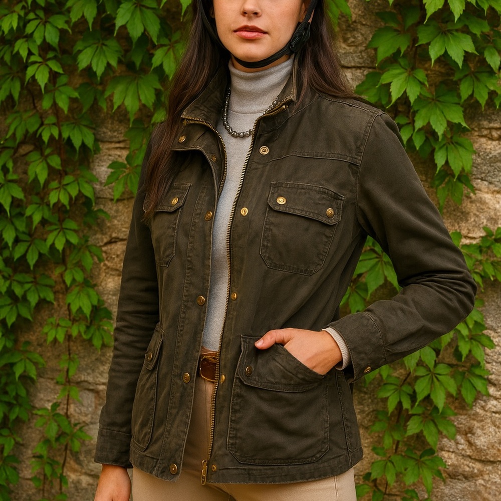 J. CREW FACTORY Relaxed Fit Boyfriend Field Jacket, S